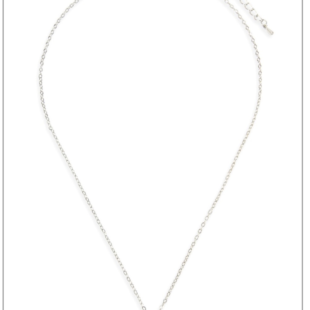Rhinestone football pendant & necklace - Picture 3 of 4